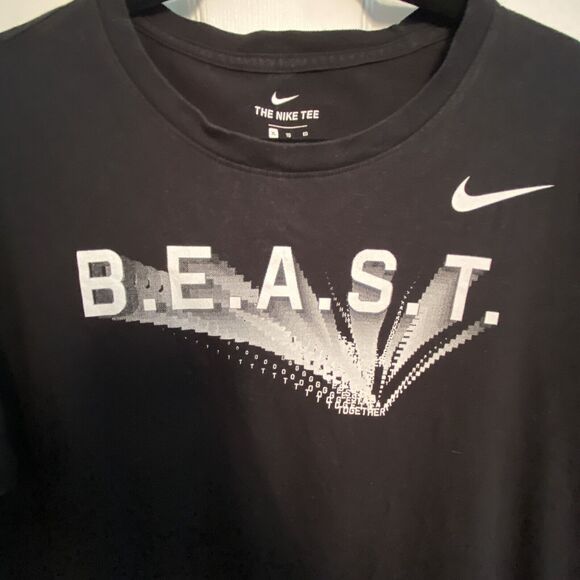 Nike Beast Shirt Mens Size Extra Large Black Athletic Sports Tshirt XL - Picture 1 of 6